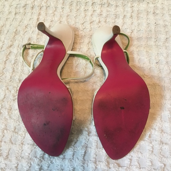 Iramo White Strappy Sandal Size 7 - Picture 3 of 8